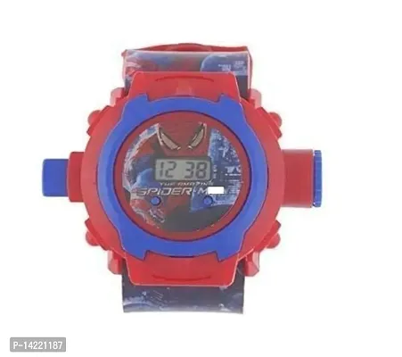 Urban Creation Digital Unisex Watch (Red Dial Colored Strap)-thumb4