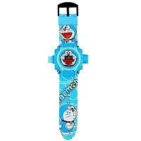 KushJay Digital Boy's  Girl's Watch (Multicolour Dial Multicolored Strap)-thumb3