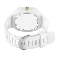 ZINTA Digital Sports Multi Functional Black Dial Watch for Mens Boys (White)-thumb2