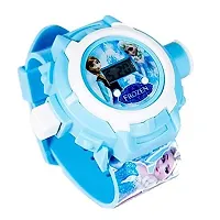 MTSH Digital Girl's Watch (Blue Dial, Multicolored Strap)-thumb4