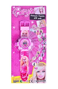 Trade Globe Digital 24 Images Barbie Projector Watch for Kids Girls Watch, Diwali Gift, Birthday Return Gift - Colour May Vary-thumb2