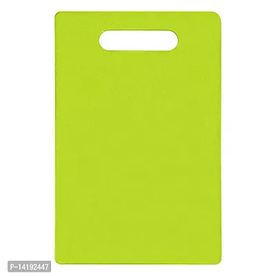 Useful Green Plastic Cutting Board for Kitchen Chopping