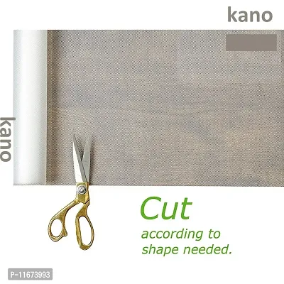 KANO Multipurpose Textured Super Strong Anti-Slip Mat Liner - Size 45X500cm (5 Meter Roll, White) (45X500)-thumb4