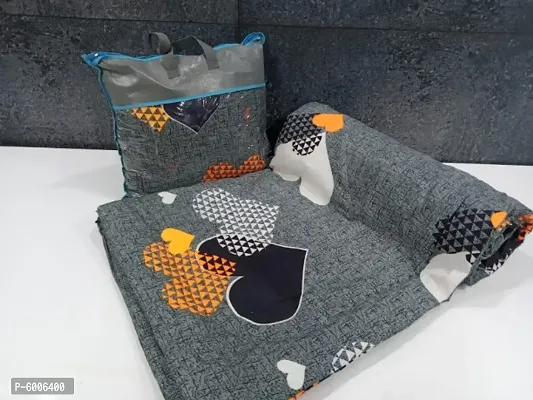 Comfortable Super Fine Glace Cotton Single Bed Comforter For Kids