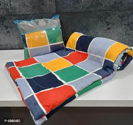 Comfortable Super Fine Glace Cotton Single Bed Comforter For Kids