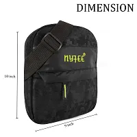 Stylish Canvas Solid Messenger Bag for Men-thumb1