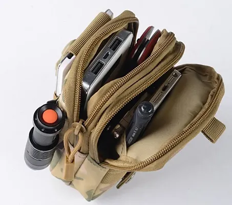 Tactical Molle Multi-purpose Pouch EDC Belt Waist Pack Bag Utility Phone  Pocket