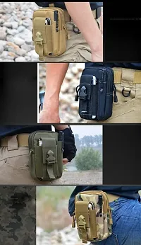 Multipurpose Tactical EDC Belt Bag Purse With Cell Phone Holster Holder And Hook Tactical Waist Bag-thumb2