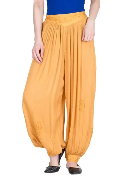 Skywalk Women's Viscose Cotton Regular Fit Harem Pant