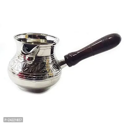 Metal Brass Turkish Kettle for Making Tea,Coffee,CAN BE Used ON Gas,Turkish Coffee Pot (Assorted Color)