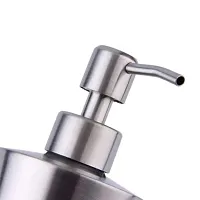 Stainless Steel Soap/Liquid Dispenser/Lotion Dispenser Pump, for Kitchen or Bathroom (350Ml)-thumb2