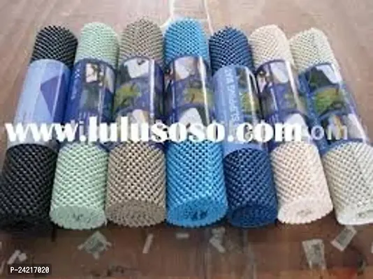 Multi Purpose PVC Foam Anti-Slip Anti-Slide Mat- for Fridge, Bathroom, Kitchen, Drawer, Shelf Liner(45x125 cm)-thumb4