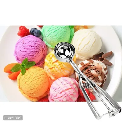 Kitchen Tools Stainless Steel Ice Cream Scooper-thumb3