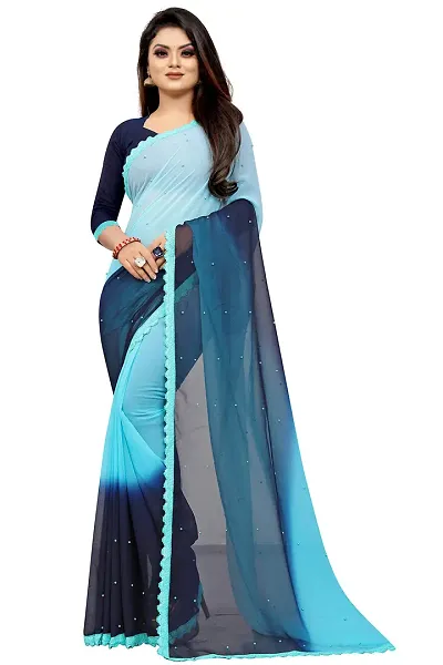 Attractive georgette sarees 