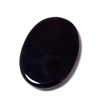 JEMSKART 6.00 Ratti 5.00 Carat Sulemani Hakik Stone Certified Natural Black Onyx Gemstone-thumb1