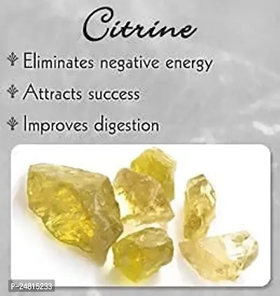 10.25 ratti Sunela Stone Original Certified Natural Citrine Success Gemstone for Men  Women (Lab Tested)-thumb2