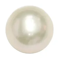 12.25 Ratti 11.00 Carat White Pearl Gemstone Certified Moti Stone for Man and Woman with Lab Certificate-thumb1