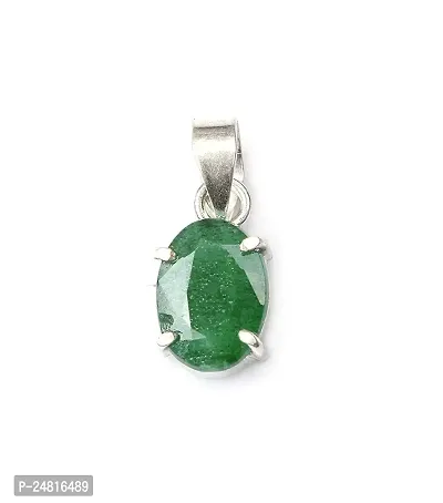 9.25 Ratti 8.00 Carat Natural Emerald Panna Pendant Locket (Astrological Purpose Panna Pendant) for Men and Women