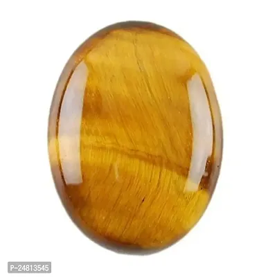 Original Tiger Eye Stone 10 Ratti Rashi Ratna Natural and Certified Gemstone Unheated and Untreated Gems for Astrological Purpose-thumb2