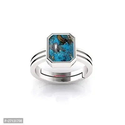 Reliable Turquoise Alloy Gemstone Rings For Men And Women-thumb0