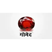 Sidharth Gems 11.25 Ratti 10.00 Carat Certified AA++ Natural Gemstone Gomed Hessonite Stone Panchdhaatu Adjustable Ring Silver Plated Ring for Man and Women{Lab - Tested}-thumb4