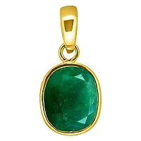 Sidharth gems 10.25 Ratti 9.00 Carat Natural Emerald Panna Pendant Locket {Astrological Purpose Panna Pendant} for Men and Women-thumb1