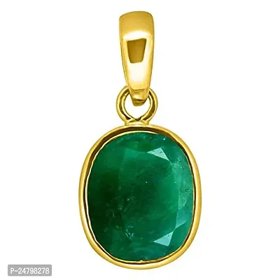 Sidharth gems 10.25 Ratti 9.00 Carat Natural Emerald Panna Pendant Locket {Astrological Purpose Panna Pendant} for Men and Women-thumb2