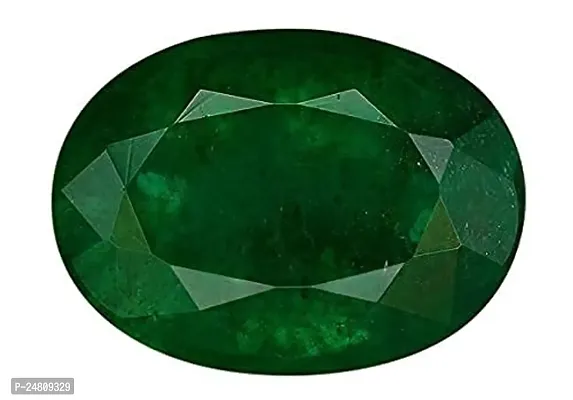 Sidharth Gems 4.00 Ratti Natural Original Certified Stone Emerald/Panna Brazilian Mines Gemstone