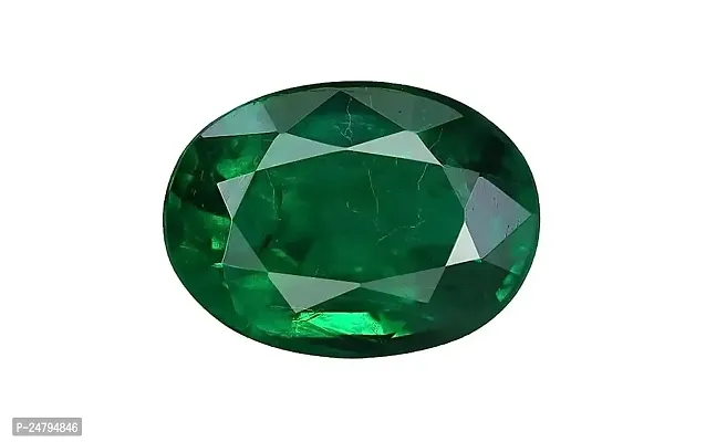 Sidharth Gems 6.25 Ratti Brazilian Emerald Gemstone Original Certified Panna Stone Natural Loose Gemstone AA++ Quality-thumb3