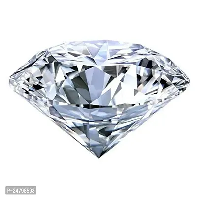 Sidharth Gems 8.25 Ratti / 7.50 Carat Zircon Gemstone Original Certified American Diamond Stone Lab Tested