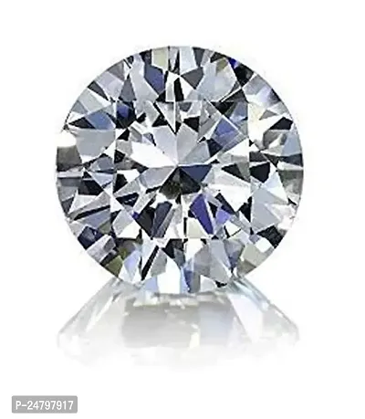 Sidharth Gems 8.25 Ratti / 7.50 Carat Zircon Gemstone Original Certified American Diamond Stone Lab Tested