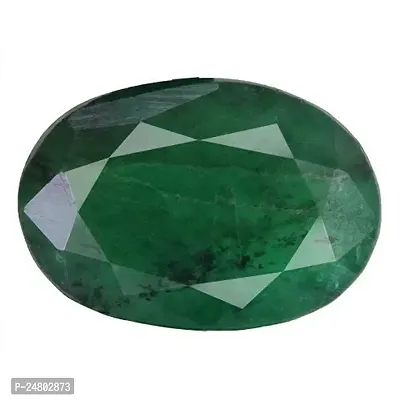 Sidharth Gems Colombian Emerald Stone 4.00 Carat Unheated Lab Certified Loose Precious Panna Gemstone