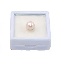 5.25 Ratti 4.00 Carat White Pearl Gemstone Certified Moti Stone for Man and Woman with Lab Certificate-thumb1