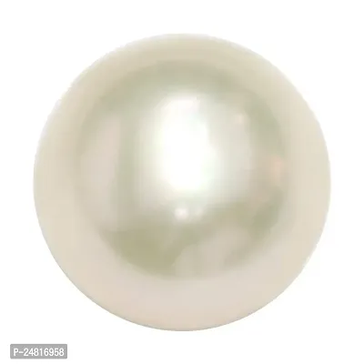 8.25 Ratti 7.00 Carat White Pearl Gemstone Certified Moti Stone for Man and Woman with Lab Certificate-thumb3