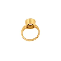 Sidharth Gems Certified 7.25 Ratti 6.52 Carat/Jarkan Precious Gemstone Natural Zircon Stone Rashi Ratna Ashtadhatu Adjustable Gold Ring for Astrological Purpose for Men and Women-thumb3