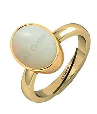 10.00 Carat 11.00 Ratti Lab Certified Natural Opal Gold Adjustable Ring Opal Gemstone for Men  Women-thumb2