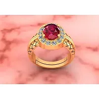 Reliable Red Alloy Gemstone Rings For Men And Women-thumb1