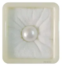 JEMSKART 5.25 Ratti 4.50 Carat Moti Stone Pearl Gemstone Original Certified for Men and Women-thumb1