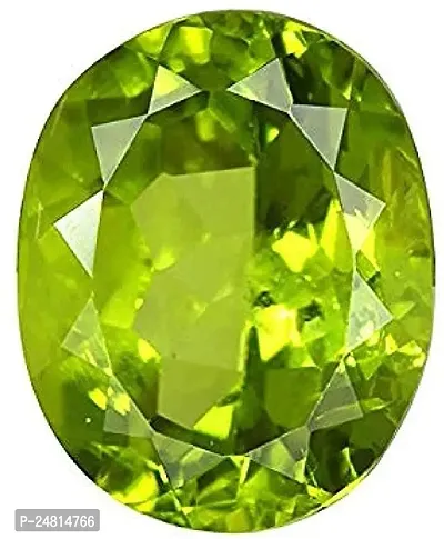 SIDHARTH GEMS 10.00 Carat Certified Unheated Untreatet A+ Quality Natural Peridot Loose Gemstone for Women's and Men's-thumb2