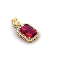 Shimmering Gemstone Alloy Pendant For Women-thumb1