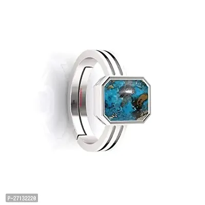 Reliable Turquoise Alloy Gemstone Rings For Men And Women-thumb2