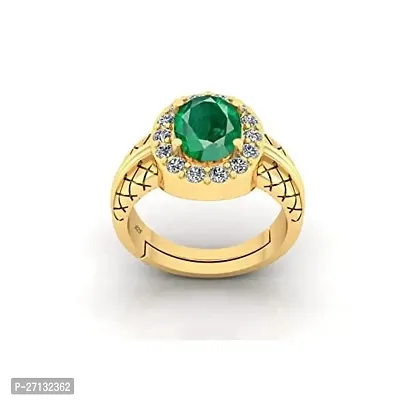 Reliable Green Alloy Gemstone Rings For Men And Women