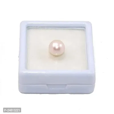 JEMSKART 7.25 Carat Moti Stone Pearl Gemstone Original Certified for Men and Women