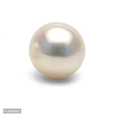 11.25 Ratti 10.00 Carat White Pearl Gemstone Certified Moti Stone for Man and Woman with Lab Certificate-thumb2