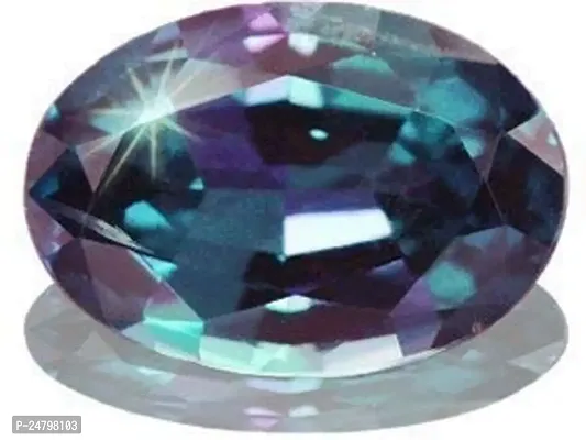 Sidharth Gems Certified Unheated Untreatet 4.25 Ratti 3.32 Carat A+ Quality Natural Alexandrite Loose Gemstone for Women's and Men's