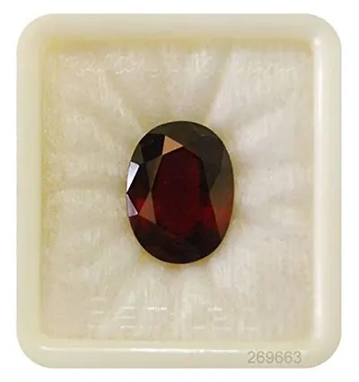 BL Fedput Certified Unheated Untreatet 5.25 Ratti 4.32 Carat A+ Quality Hessonite Garnet Gomed Loose Gemstone For Women's and Men's