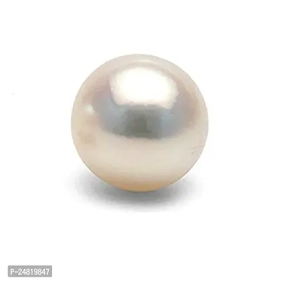 6.25 Ratti 5.00 Carat White Pearl Gemstone Certified Moti Stone for Man and Woman with Lab Certificate-thumb3