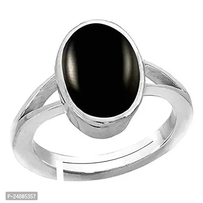 Sidharth Gems Sulemani Stone Ring Natural  Original Hakik/Akik Gemstone Silver Plated Ring 6.00 Carat for Men and Women