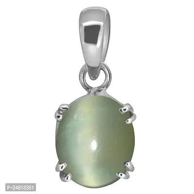 6.25 Ratti A+ Quality Cat's Eye Lehsunia Gemstone Pendant for Women's and Men's-thumb2