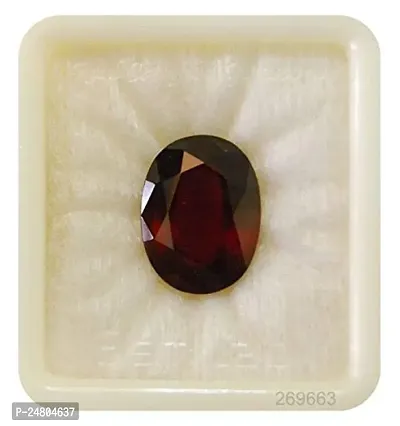 Sidharth Gems Certified Unheated Untreatet 5.25 Ratti 4.32 Carat A+ Quality Natural Hessonite Garnet Gomed Loose Gemstone for Women's and Men's-thumb0